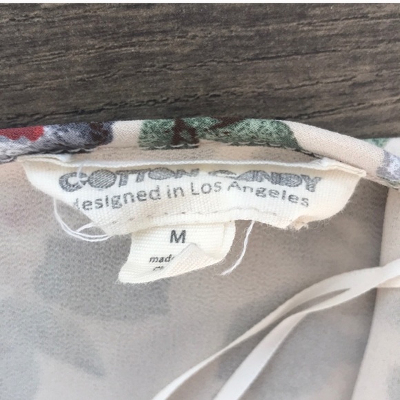 Cotton Candy | Floral Romper - Picture 7 of 8